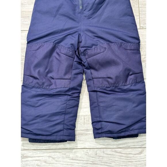 Cat & Jack navy blue snow pants/snow bibs toddler size 2 - Picture 5 of 11